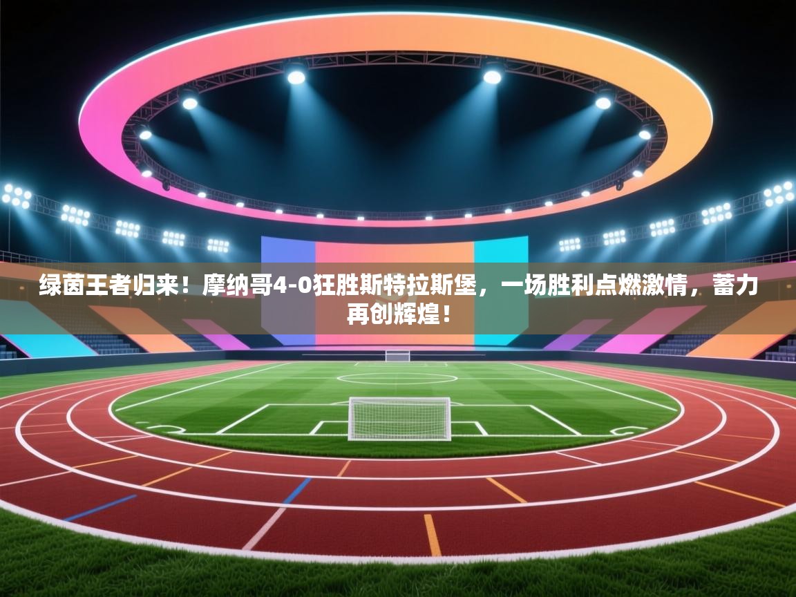 绿茵王者归来！摩纳哥4-0狂胜斯特拉斯堡，一场胜利点燃激情，蓄力再创辉煌！  第2张